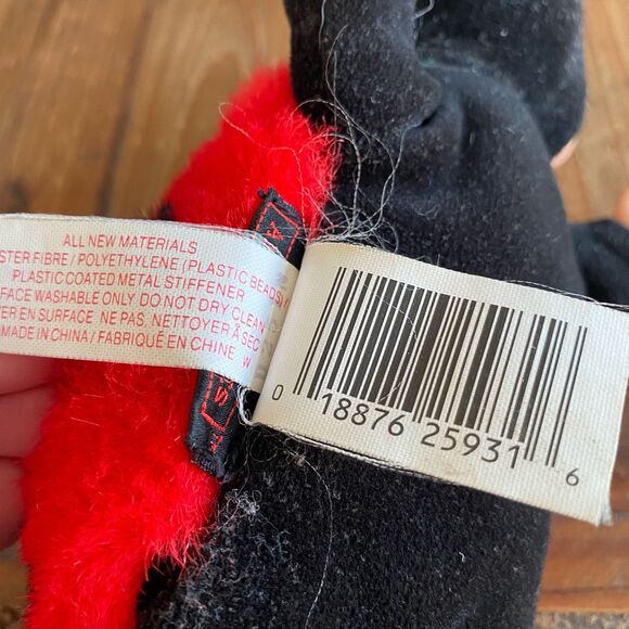 1997 Anne Geddes Sleeping Baby Ladybug Plush Doll 12” - Picture 2 of 9